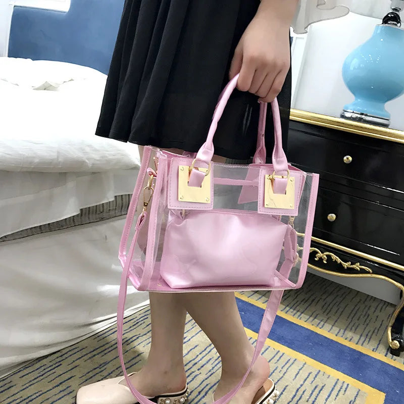 Summer Clear Women's Jelly Shoulder Bag