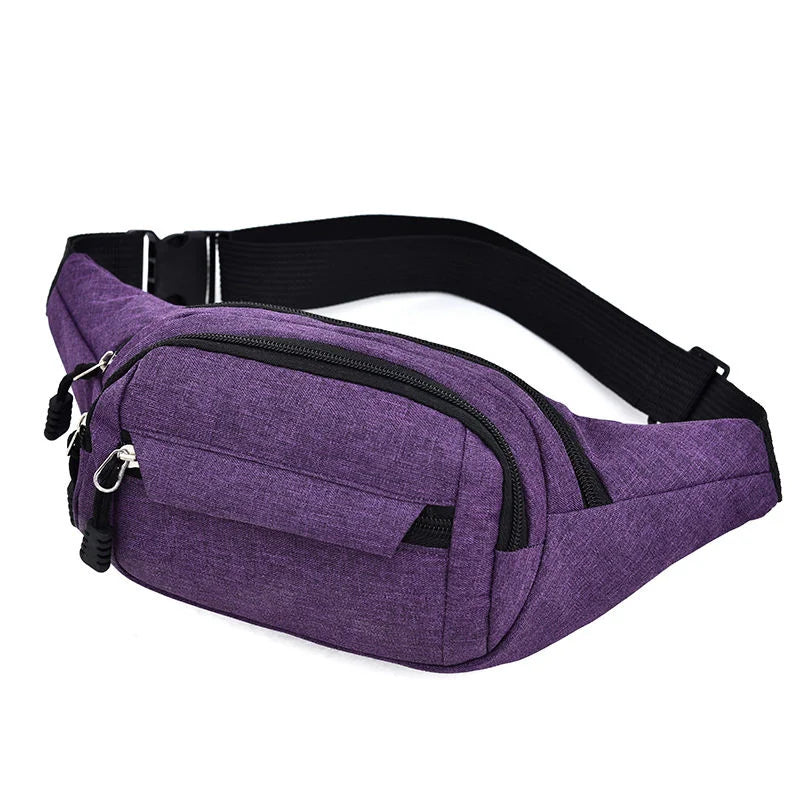 Techwear Harajuku Canvas Waist Belt Phone Bag Fanny Pack