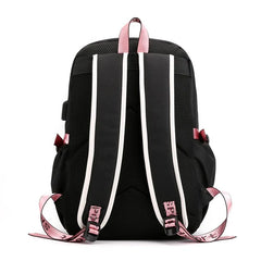 Water Resistant Durable School Backpack for High School Girls