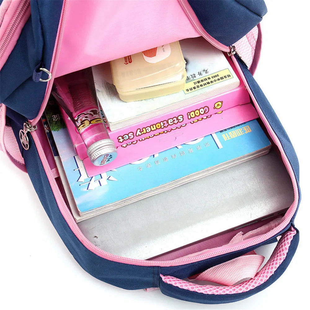 Waterproof Orthopedic Backpack Children School Bags Kids Book Bag
