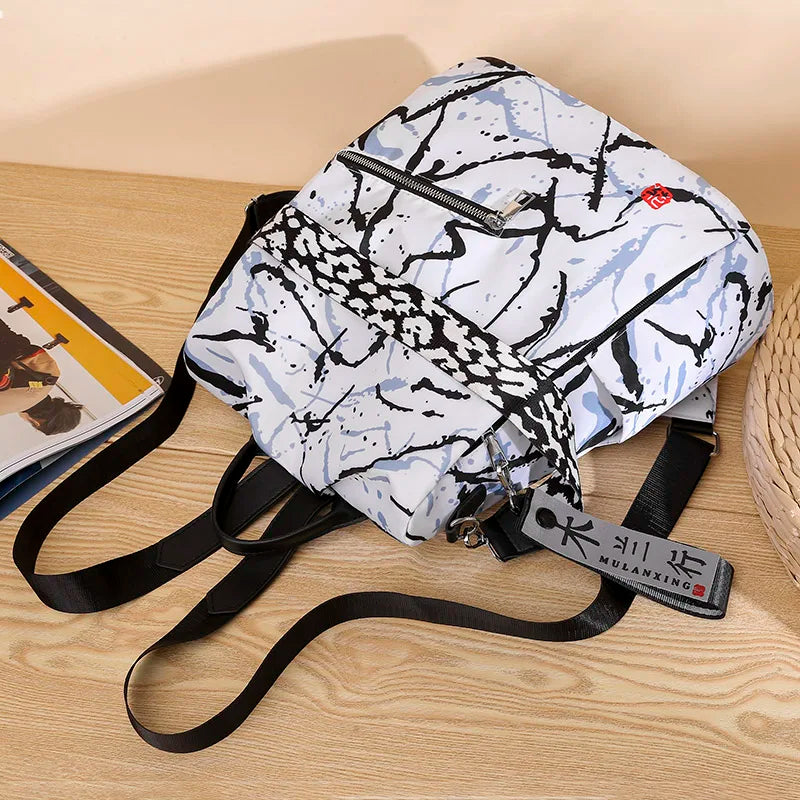 Waterproof Oxford Girl Backpack for School Anti-Theft Bag