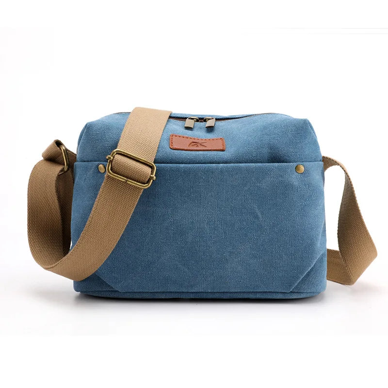 Waterproof Canvas Messenger Bag for Women