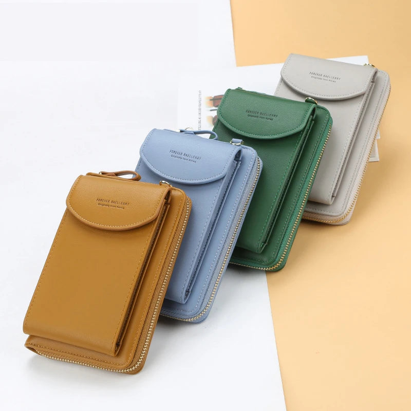 Women Wallet Cell Phone Bags Clutch Shoulder Long Straps