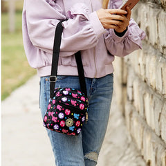 Women's Nylon Cross Small Shoulder Bag