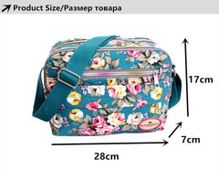 Women's Canvas Shoulder Bag Hot Multifunctional Large Capacity Crossbody Bag
