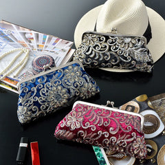 Chinese Vintage Style Party Cross Body Bag Evening Clutch Purse