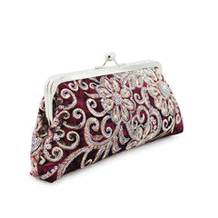 Chinese Vintage Style Party Cross Body Bag Evening Clutch Purse