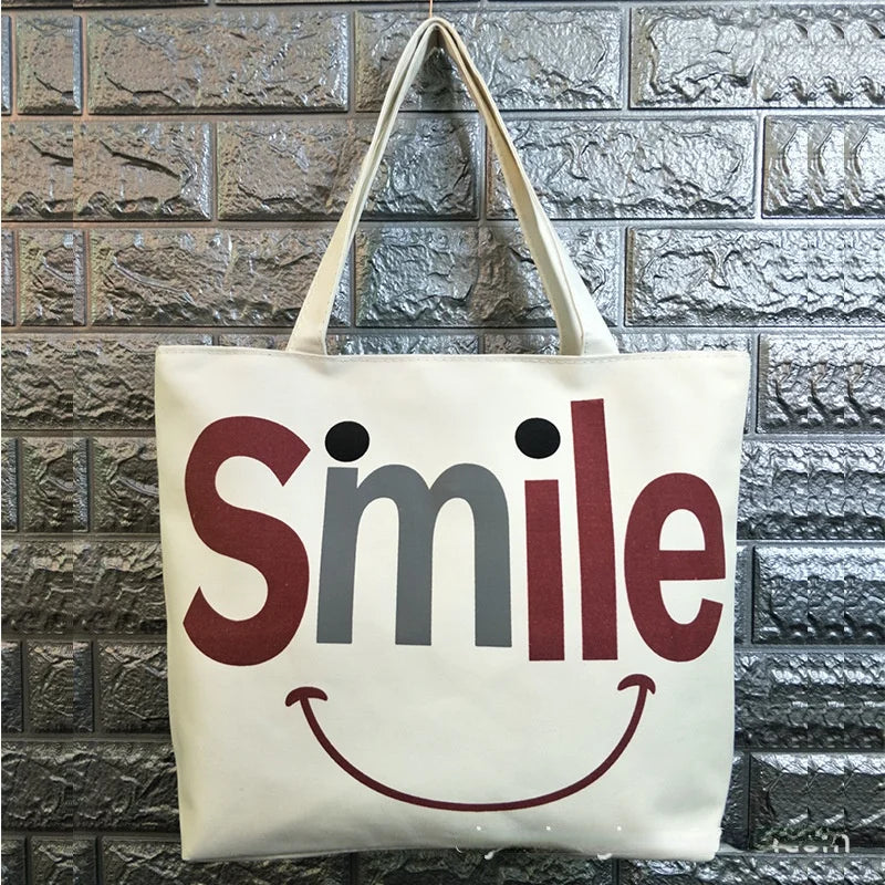 Canvas Shoulder Bag Female Hand Bags Corduroy Shopper Shopping Bag