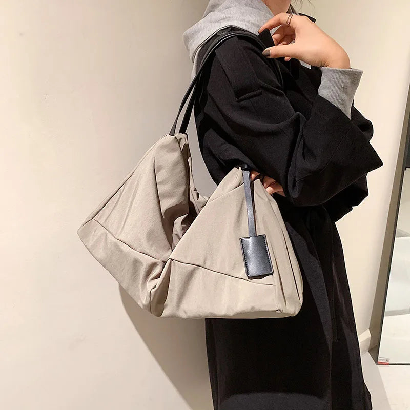 Large Canvas Shopping Bag Ladies Handbag