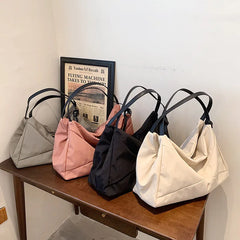 Large Canvas Shopping Bag Ladies Handbag