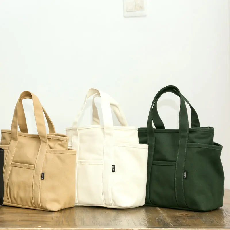 Women's Japanese Tote Bag Lunch Box Canvas