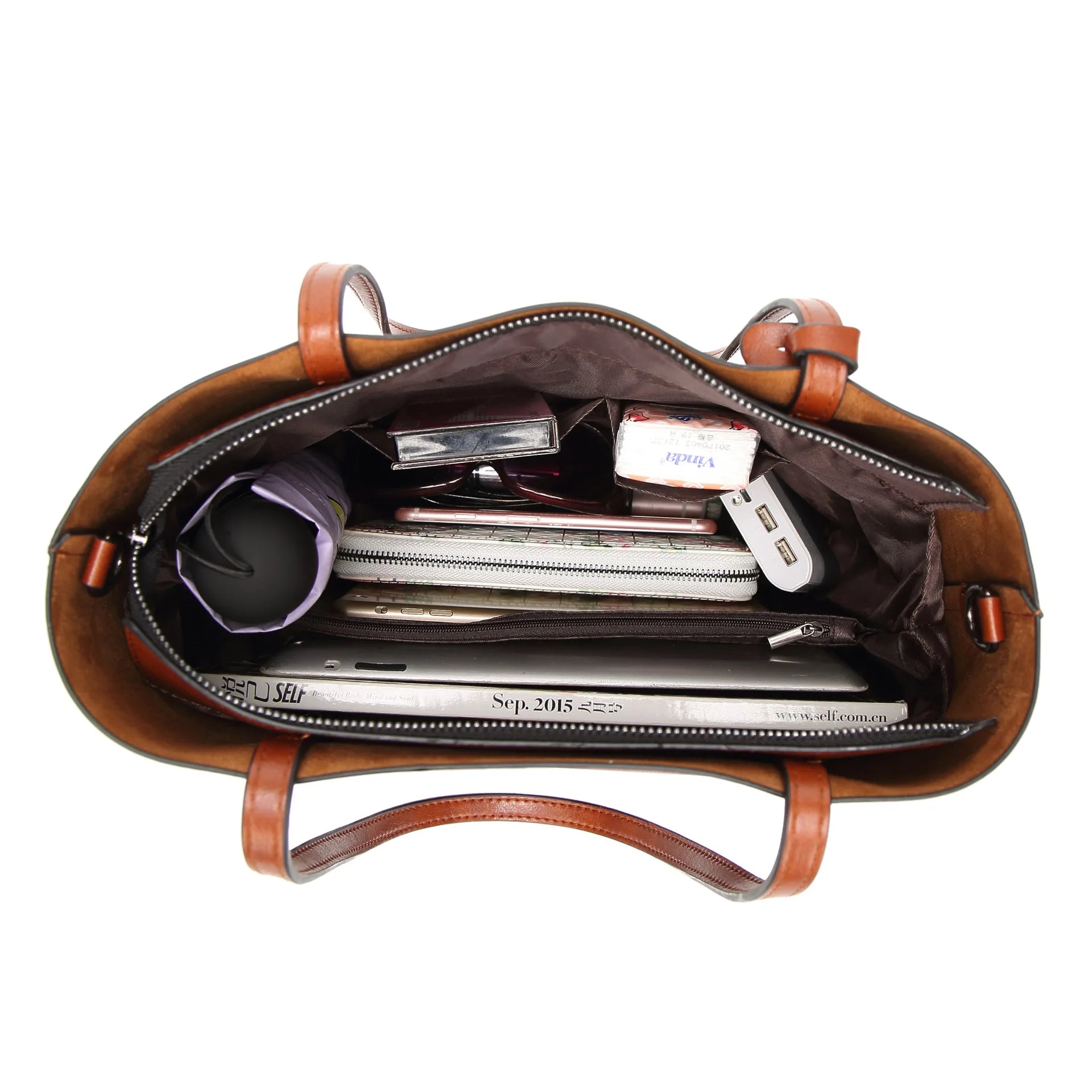 Leather Shoulder Messenger Bag Women Handbags