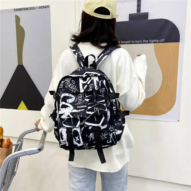Large Capacity Student Backpacks for Men and Women