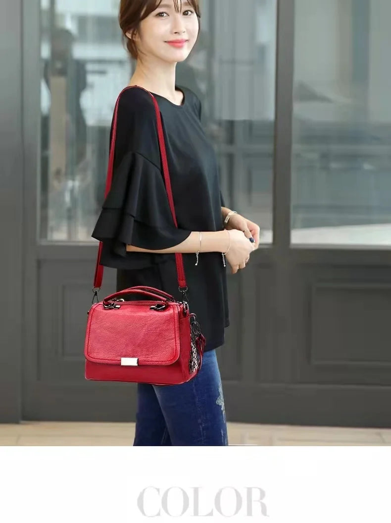 Rivet Small Messenger Bag Single Shoulder Handbag