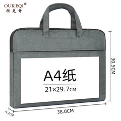Large Capacity Canvas Document Bag