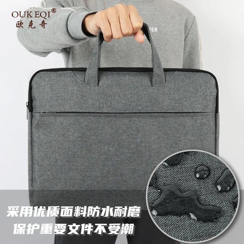 Large Capacity Canvas Document Bag
