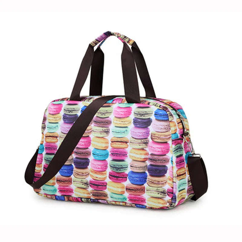 Fashion Waterproof Women Travel Bag Large Capacity Printing Bags
