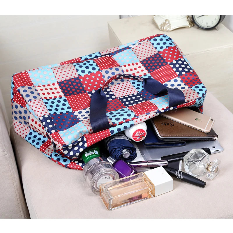 Fashion Waterproof Women Travel Bag Large Capacity Printing Bags