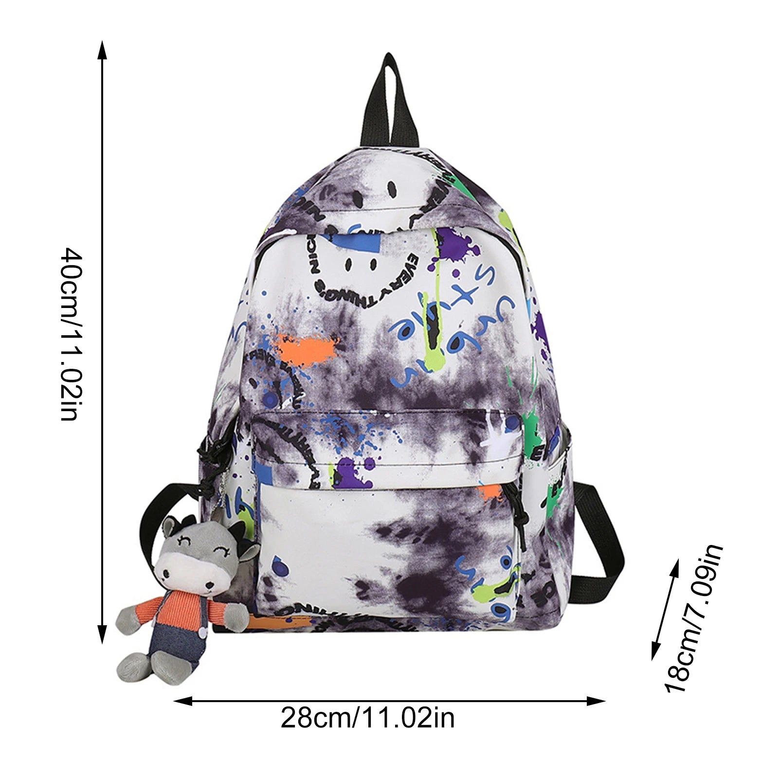 Waterproof Lightweight Backpack Printing School Backpack