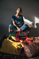 2021 Retro Oil Wax Leather Tote Bag Women's Handbag Large Capacity Shoulder Bag