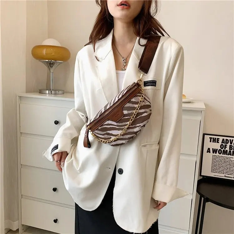 11 Inch Chest Bag with Shoulder Strap for Short Trip