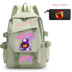 Aphmau Girls Backpack, Student Shoulder Bag