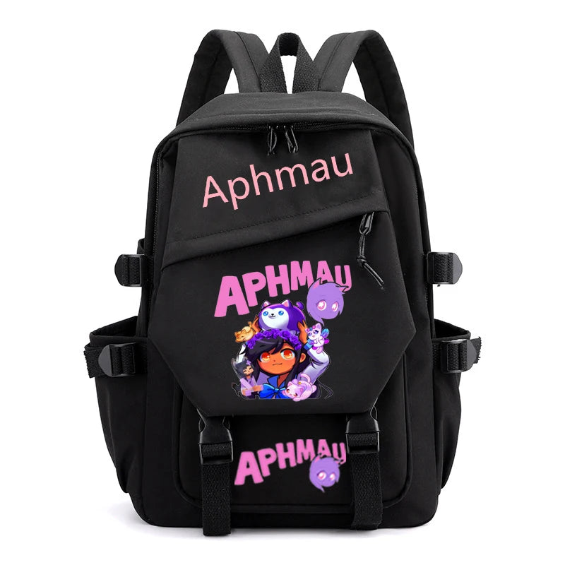 Aphmau Girls Backpack, Student Shoulder Bag