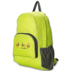 Portable Avocado Print Daypack for Hiking & Travel