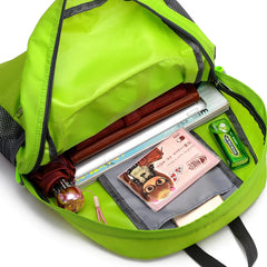 Portable Avocado Print Daypack for Hiking & Travel