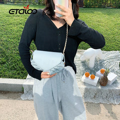 Small Summer Women Bag Shoulder Bag Clutch Leather Waist Bag