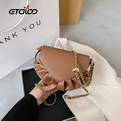 Small Summer Women Bag Shoulder Bag Clutch Leather Waist Bag