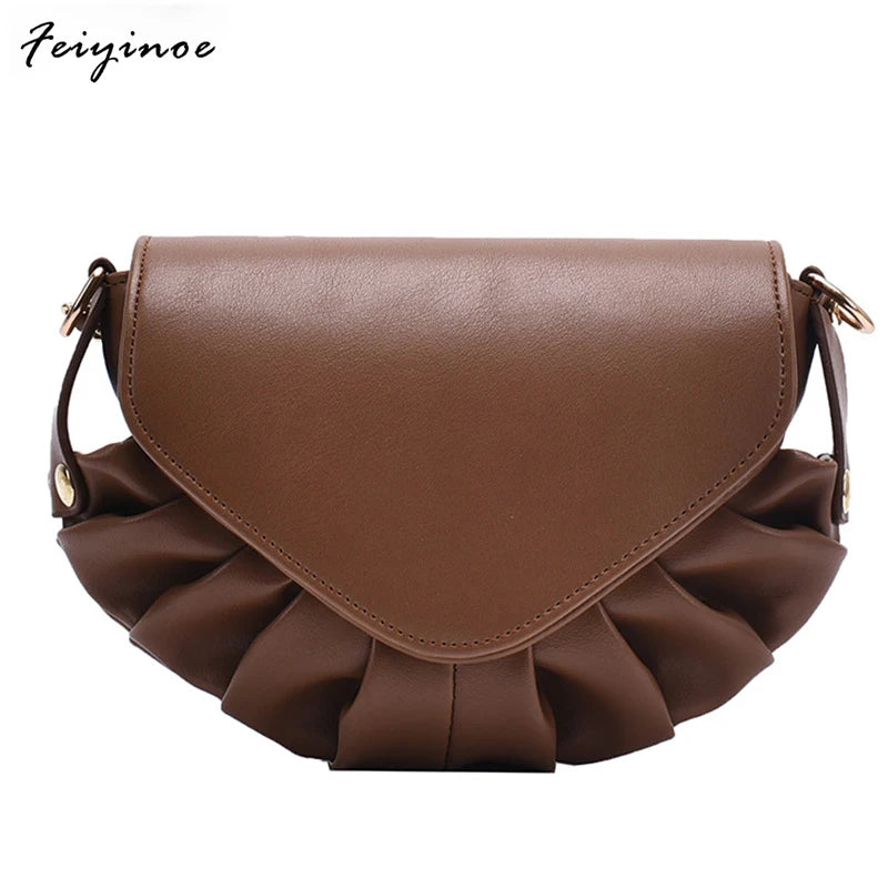 Small Summer Women Bag Shoulder Bag Clutch Leather Waist Bag