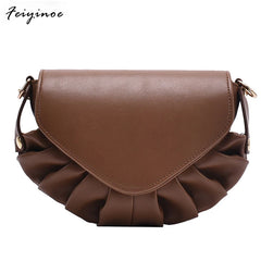 Small Summer Women Bag Shoulder Bag Clutch Leather Waist Bag