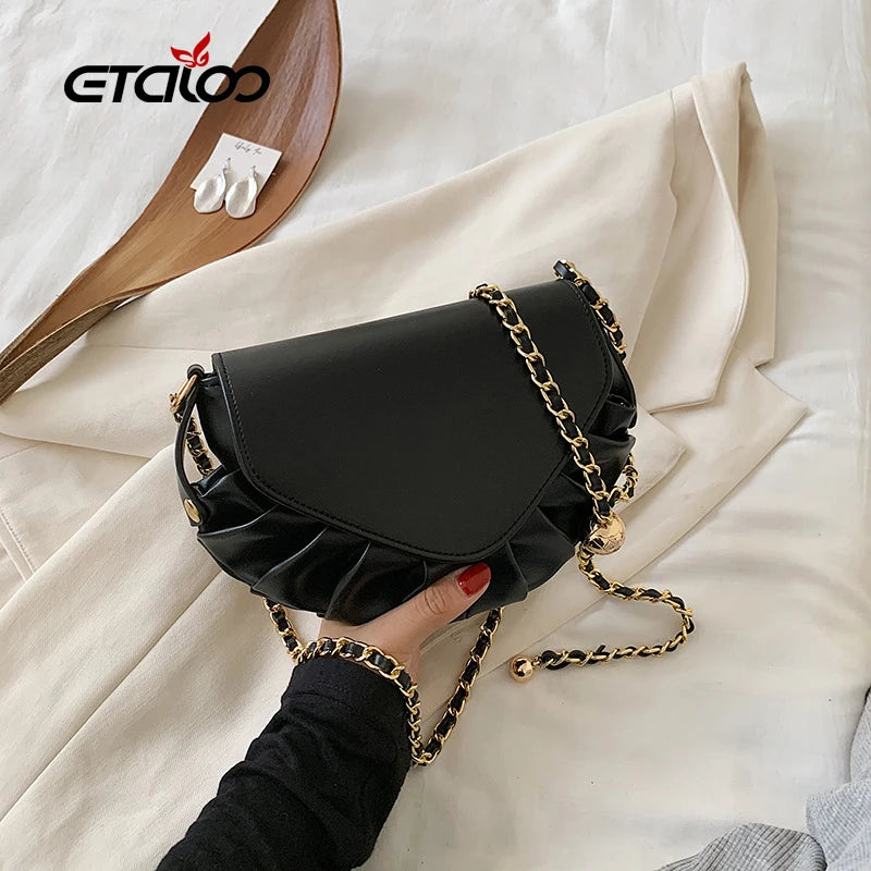 Small Summer Women Bag Shoulder Bag Clutch Leather Waist Bag