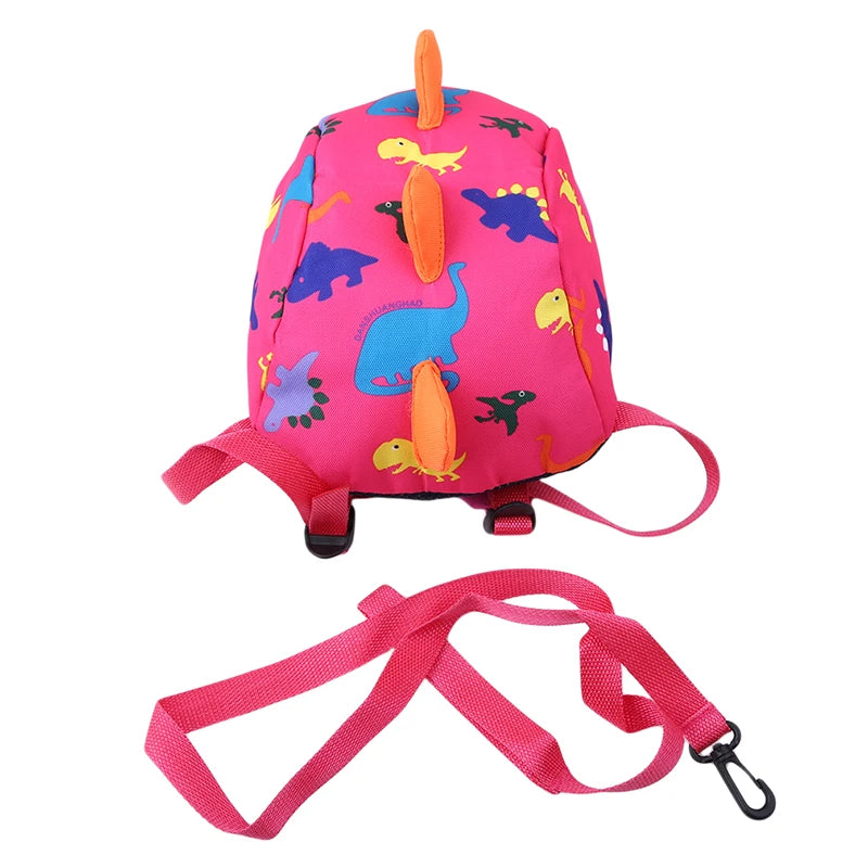 Children Dinosaur Print Backpack Kids Kindergarten SchoolBag