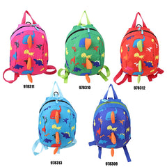 Children Dinosaur Print Backpack Kids Kindergarten SchoolBag