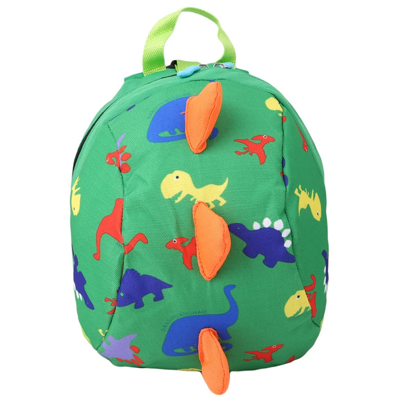 Children Dinosaur Print Backpack Kids Kindergarten SchoolBag