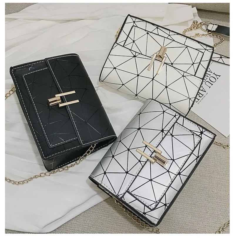 Women's Small Square Crossbody Bag Casual Solid Color Wild Crossbody Bags