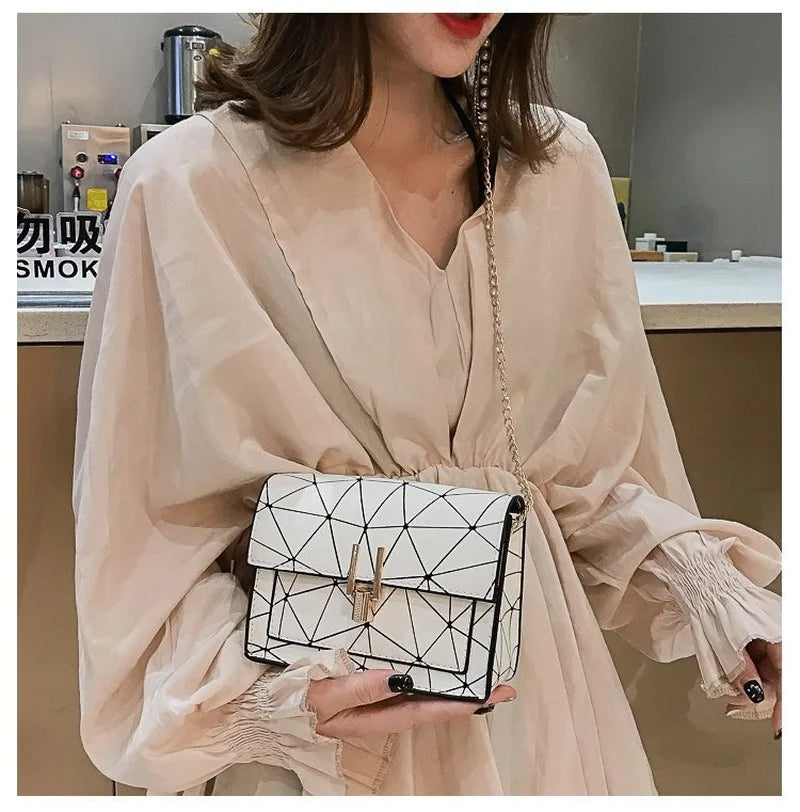 Women's Small Square Crossbody Bag Casual Solid Color Wild Crossbody Bags