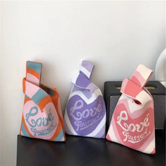 Candy Shopper Knit Bag Crossbody Bags For Women