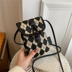 Canvas Mini Shoulder Bag Casual Personality Crossbody