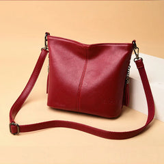 Summer Soft Leather Shoulder Bags for Women