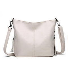 Summer Soft Leather Shoulder Bags for Women