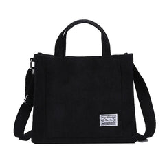 Corduroy Casual Women's Tote Shoulder Bag