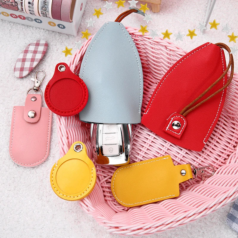 Fruits Unisex PU Leather Key Bag - Key Wallets Holder