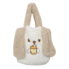 Soft Plush Women Small Handbag Lamb Wool Shoulder Bags