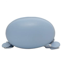 Green Round Handbag High PU Leather Crossbody Bag