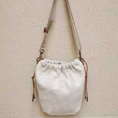 Vintage Cotton Linen Mini Phone Sling Bag
