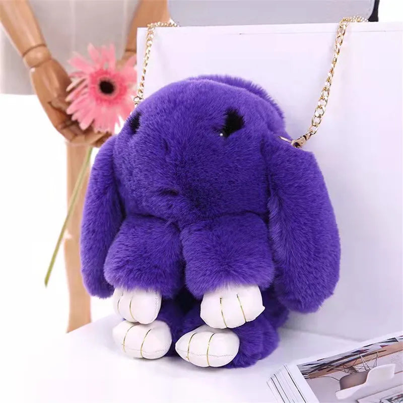 Women's Winter Furry Casual Bag