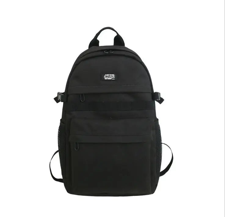 Canvas Women School Bag Shoulder Bag Backpack for Teenage Girl Student Bag